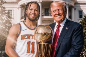 给面子!尼克斯是首支在特朗普当总统时到访白宫的NBA总冠军球队