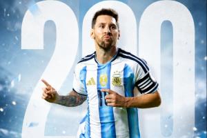 38岁梅西迎国家队200场里程碑!生涯117球64助1座世界杯2座美洲杯