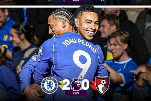 仅用2分29秒!切尔西取得英超联赛队史上最快的2-0领先