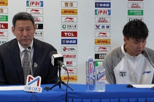 李楠:今天赢在防守&反击&篮板 广东阵容年轻但很顽强 会越来越好